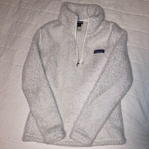 Patagonia White Fleece Pullover
